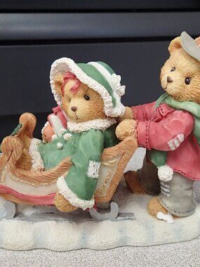 Lindsey and Lyndon 1996 Fall Catalog Exclusive Cherished Teddies Figurine